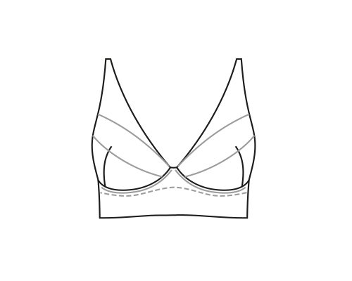 Charlize Push-Up Bustier Cup A-F